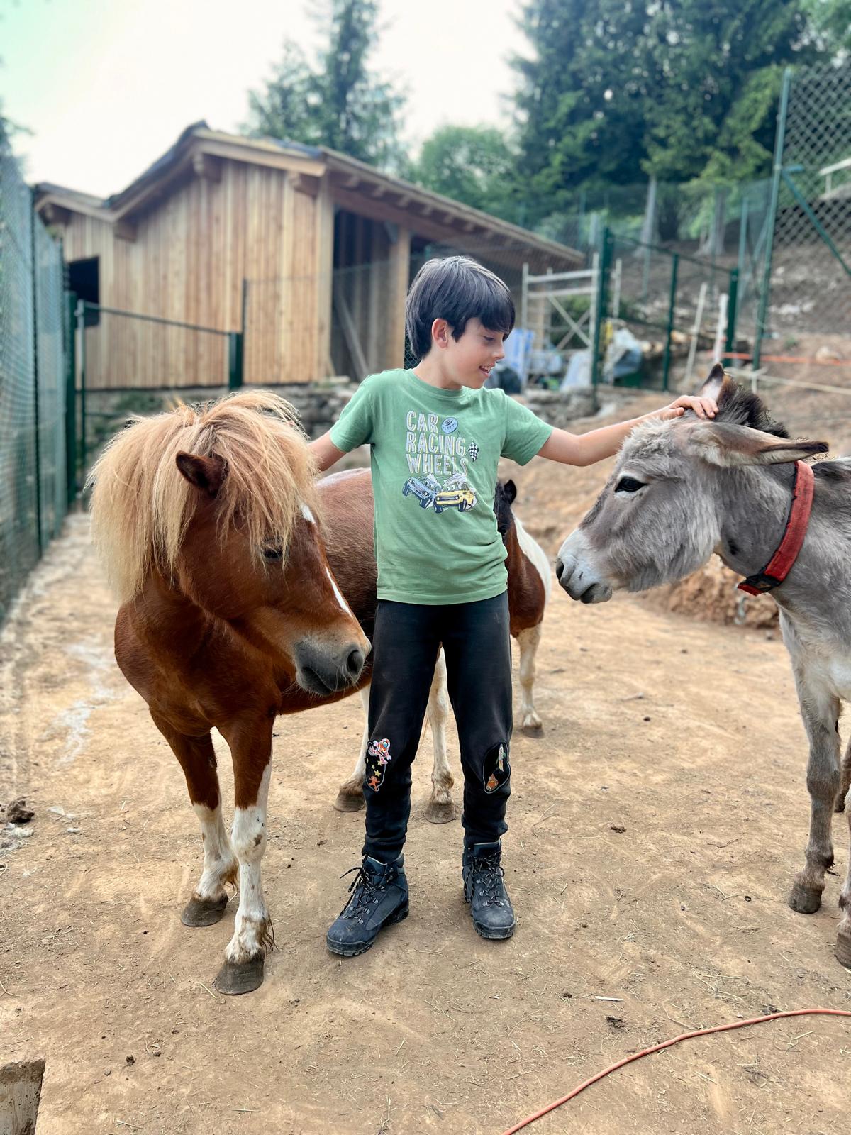 LIONEL CON ANIMALI